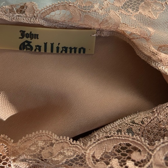 John Galliano Authentic 100% Silk Dress | Size US 4 | Stunning Designer Piece - Picture 2 of 13
